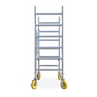 Euroscaffold Andamio de jardín 75x190x3m incluidas ruedas de andamio de jardín Euroscaffold Andamio de jardín 75x190x3m incluidas ruedas de andamio de jardín