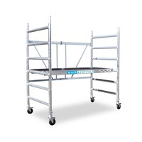 Euroscaffold Andamio plegable 90x190x5,8 m altura de trabajo