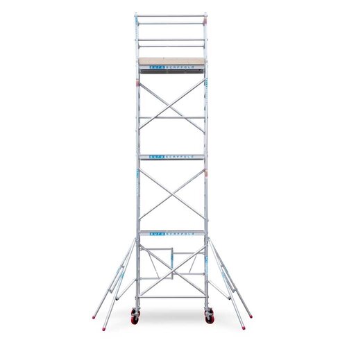 Andamios plegables compactos Módulo 1 + 2 + 3 + 4 | altura de trabajo 7,8 m Euroscaffold Andamios plegables compactos Módulo 1 + 2 + 3 + 4 | altura de trabajo 7,8 m