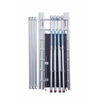 Euroscaffold Andamios plegables compactos Módulo 1 + 2 + 3 + 4 | altura de trabajo 7,8 m Euroscaffold Andamios plegables compactos Módulo 1 + 2 + 3 + 4 | altura de trabajo 7,8 m