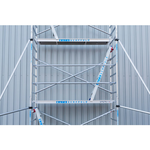 Andamio solar 135x250x12,2 m altura de trabajo Euroscaffold Andamio solar 135x250x12,2 m altura de trabajo