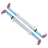 Euroscaffold Remolque + Andamio móvil Euro con barandillas delanteras vario 135x190x6,2 m altura de trabajo Euroscaffold Remolque + Andamio móvil Euro con barandillas delanteras vario 135x190x6,2 m altura de trabajo