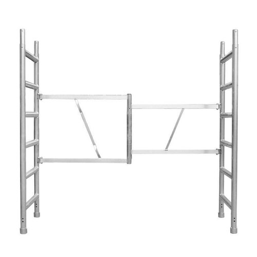 Plataforma de trabajo para yeseros 190x340 con 3 m de altura de trabajo Euroscaffold Plataforma de trabajo para yeseros 190x340 con 3 m de altura de trabajo