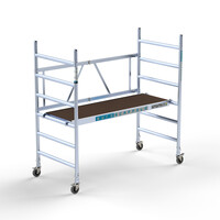 Euroscaffold Andamios plegables de 90 cm de ancho altura de trabajo 3,0 m
