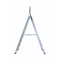 Eurostairs Eurostairs escalera doble profesional 8 peldaños Eurostairs Eurostairs escalera doble profesional 8 peldaños