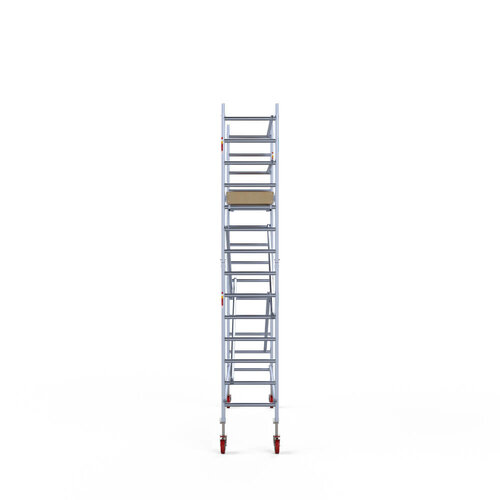 Andamio móvil básico 75 x 305 x 5,2 m altura de trabajo Euroscaffold Andamio móvil básico 75 x 305 x 5,2 m altura de trabajo