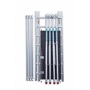 Euroscaffold Módulo 3 ampliación de andamios plegables compactos Módulo 3 ampliación de andamios plegables compactos