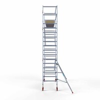 Euroscaffold Andamio móvil básico 90 x 305 x 6,2 m + plataforma adicional Euroscaffold Andamio móvil básico 90 x 305 x 6,2 m + plataforma adicional