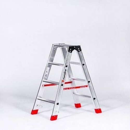 Escalera Doble Premium 2x4 (altura de trabajo máx. 2,95 m) Euroline Escalera Doble Premium 2x4 (altura de trabajo máx. 2,95 m)