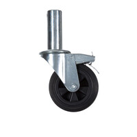 Euroscaffold Rueda de andamio de 125 mm