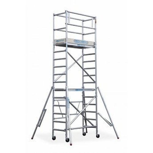 Andamios plegables compactos 5,5 m altura de trabajo Euroscaffold Andamios plegables compactos 5,5 m altura de trabajo