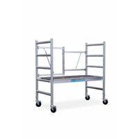 Euroscaffold Andamios plegables compactos altura de trabajo 3 metros Euroscaffold Andamios plegables compactos altura de trabajo 3 metros