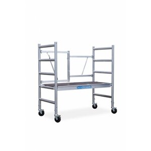 Euroscaffold Andamios plegables compactos altura de trabajo 3 metros Euroscaffold Andamios plegables compactos altura de trabajo 3 metros