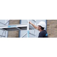 Euroscaffold Andamios plegables compactos altura de trabajo 3 metros Euroscaffold Andamios plegables compactos altura de trabajo 3 metros