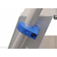 Sólido Escalera doble 2x10 peldaños (altura de trabajo máx. 4,50 m)