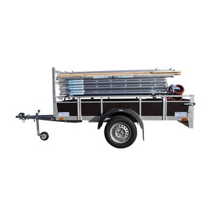 Euroscaffold Remolque para andamios con andamio móvil 8,2 metros Euroscaffold Remolque para andamios con andamio móvil 8,2 metros