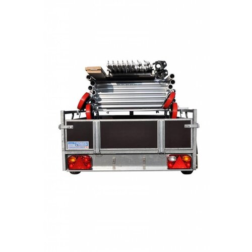 Remolque para andamios con andamio móvil 8,2 metros Euroscaffold Remolque para andamios con andamio móvil 8,2 metros