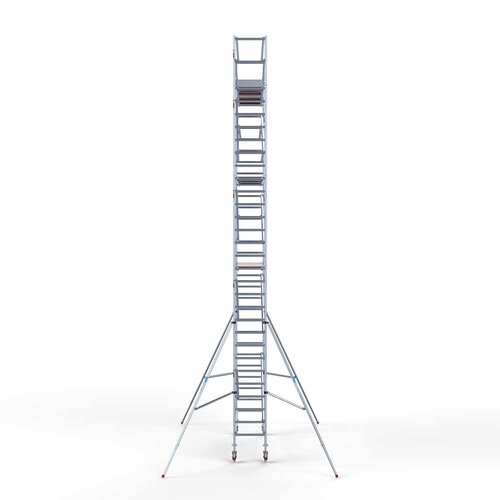 Andamio móvil Euro 75 x 305 x 10,2 m altura de trabajo Euroscaffold Andamio móvil Euro 75 x 305 x 10,2 m altura de trabajo