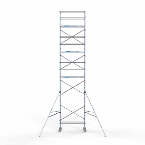 Andamio móvil Euro 75 x 190 x 10,2 m altura de trabajo Euroscaffold Andamio móvil Euro 75 x 190 x 10,2 m altura de trabajo