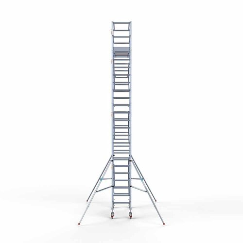 Andamio móvil Euro 75 x 190 x 8,2 m altura de trabajo Euroscaffold Andamio móvil Euro 75 x 190 x 8,2 m altura de trabajo