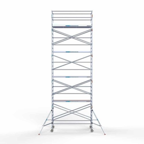 Andamio móvil Euro 135 x 305 x 10,2 m altura de trabajo Euroscaffold Andamio móvil Euro 135 x 305 x 10,2 m altura de trabajo