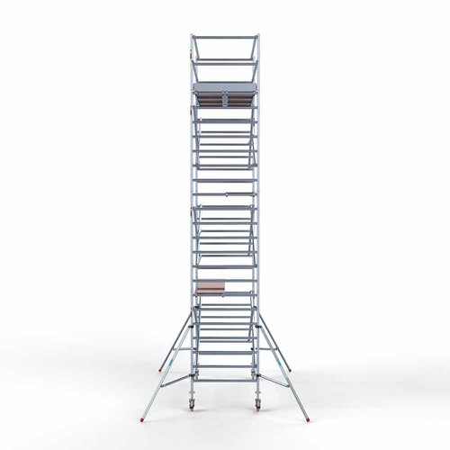 Andamio móvil Euro 135 x 305 x 8,2 m altura de trabajo Euroscaffold Andamio móvil Euro 135 x 305 x 8,2 m altura de trabajo