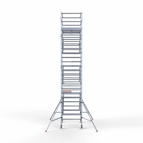 Andamio móvil Euro 135 x 190 x 8,2 m altura de trabajo Euroscaffold Andamio móvil Euro 135 x 190 x 8,2 m altura de trabajo