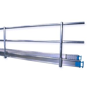 Euroscaffold Barandilla puente de obra 5 metros Barandilla puente de obra 5 metros