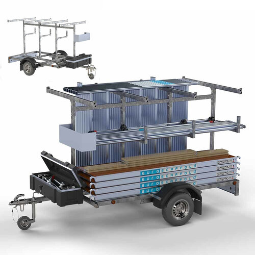 Remolque para andamios 2,5 metros Euroscaffold Remolque para andamios 2,5 metros