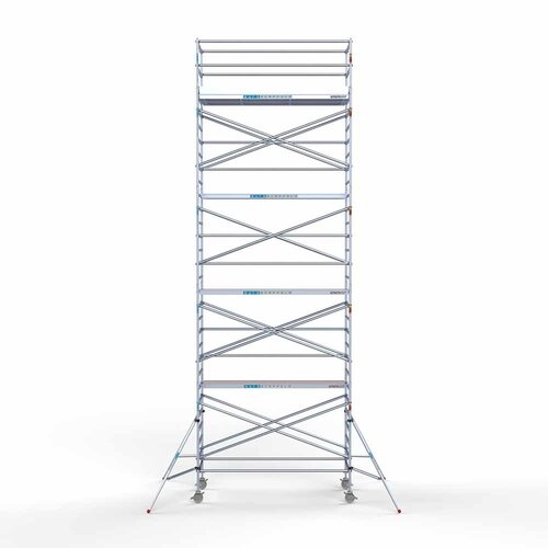 Andamio móvil completo 135 x 305 x 10,2 m altura de trabajo Euroscaffold Andamio móvil completo 135 x 305 x 10,2 m altura de trabajo