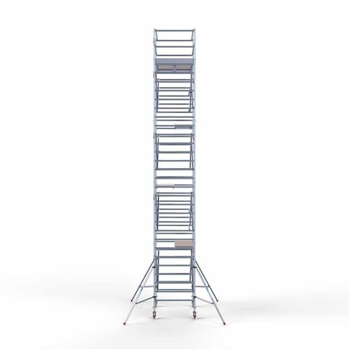 Andamio móvil completo 135 x 190 x 10,2 m altura de trabajo Euroscaffold Andamio móvil completo 135 x 190 x 10,2 m altura de trabajo