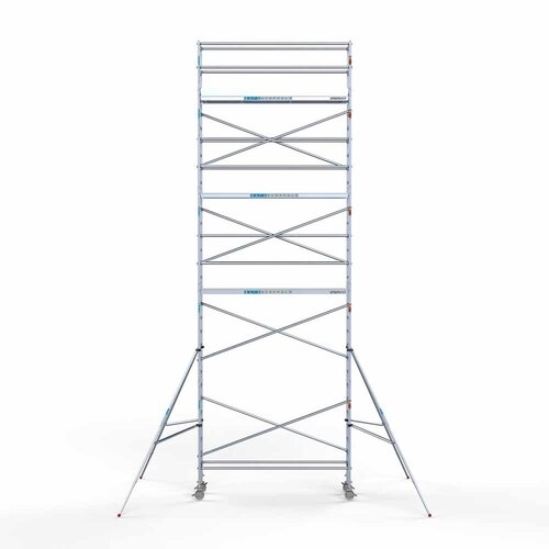 Andamio móvil completo 75 x 305 x 10,2 m altura de trabajo Euroscaffold Andamio móvil completo 75 x 305 x 10,2 m altura de trabajo