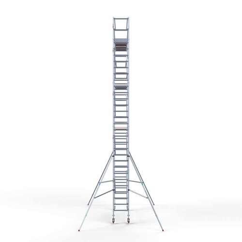 Andamio móvil completo 75 x 305 x 10,2 m altura de trabajo Euroscaffold Andamio móvil completo 75 x 305 x 10,2 m altura de trabajo