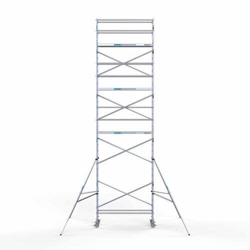 Andamio móvil completo 75 x 250 x 10,2 m altura de trabajo Euroscaffold Andamio móvil completo 75 x 250 x 10,2 m altura de trabajo