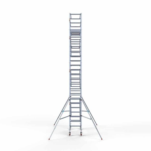 Andamio móvil 75 x 190 x 8,2 m altura de trabajo Euroscaffold Andamio móvil 75 x 190 x 8,2 m altura de trabajo