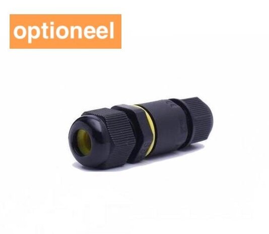 Spectrum voor de installateur LED Breedstraler Noctis Zwart 100W 8700lm 100D - 840 Koel Wit | IP65 - Asymmetrisch