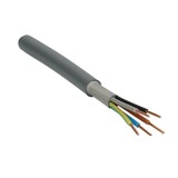 Installatiekabel YMVK - Grijs - 100m - 5x 1.5mm2 mantel rond - H05VV-F 5G1.5