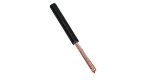 Montagedraad - zwart - H07V-K 2.5mm² 70°C Eca - 100 meter Montagedraad - zwart - H07V-K 2.5mm² 70°C Eca - 100 meter