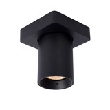 Lucide Lucide NIGEL - Plafondspot - LED Dim to warm - GU10 - 1x5W 2200K/3000K - Zwart Lucide Lucide NIGEL - Plafondspot - LED Dim to warm - GU10 - 1x5W 2200K/3000K - Zwart