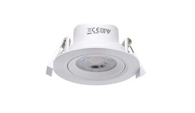 Aigostar LED inbouwspot - 7W vervangt 41W - zaagmaat ø70-75mm - lichtkleur optioneel - kantelbaar Aigostar LED inbouwspot - 7W vervangt 41W - zaagmaat ø70-75mm - lichtkleur optioneel - kantelbaar