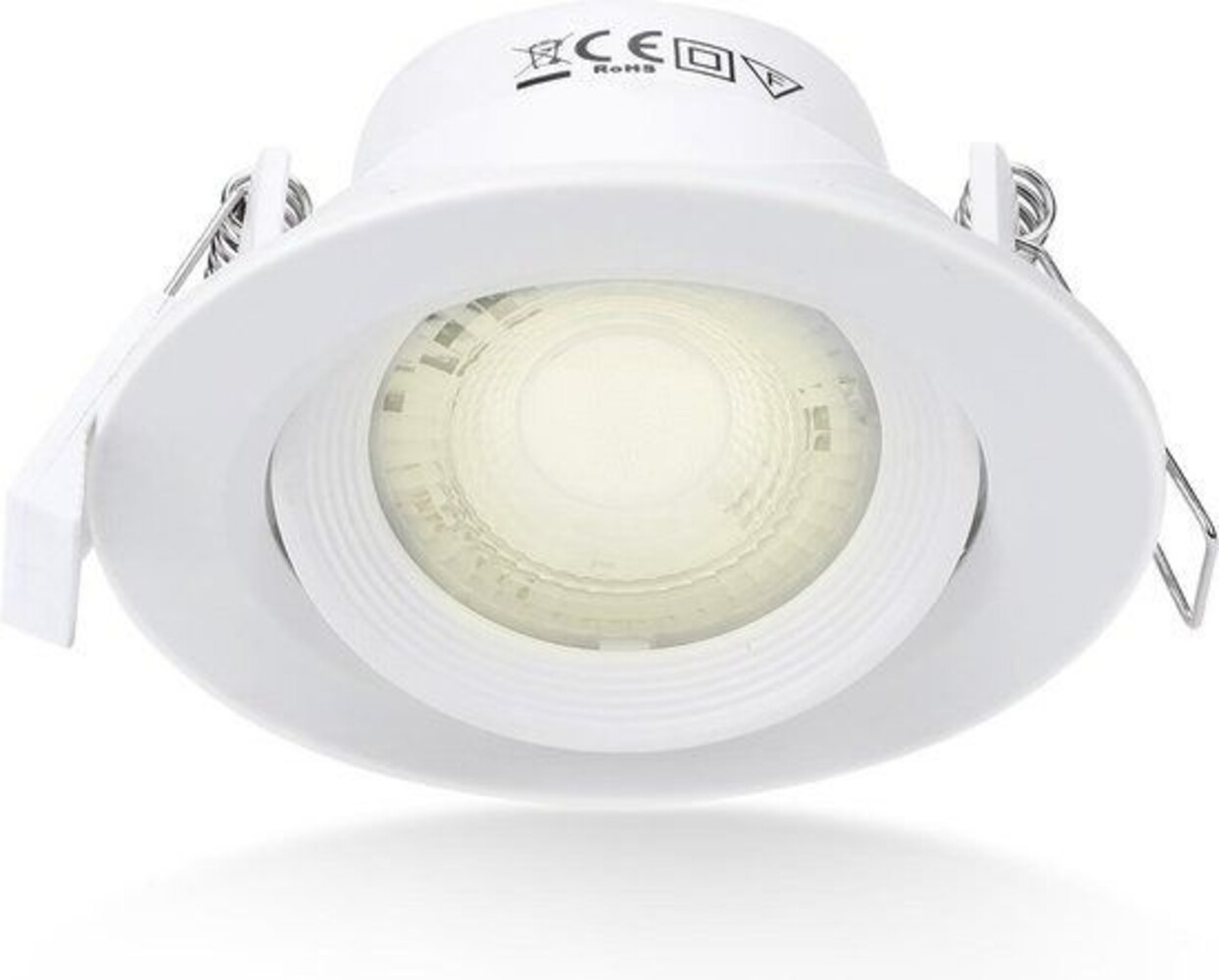 Aigostar LED inbouwspot - 7W vervangt 41W - zaagmaat ø70-75mm - lichtkleur optioneel - kantelbaar Aigostar LED inbouwspot - 7W vervangt 41W - zaagmaat ø70-75mm - lichtkleur optioneel - kantelbaar