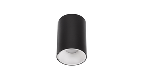 Spectrum voor de installateur LED plafondspot CHLOE - 1x GU10 aansluiting - Zwart/Wit