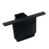 Spectrum voor de installateur: Betaalbare kwaliteit en veelzijdige LED-oplossingen Eind stuk voor inbouw - LED Trackrail zwart