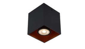 Lucide BIDO - Plafondspot - 1xGU10 - Zwart Lucide BIDO - Plafondspot - 1xGU10 - Zwart
