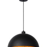 Lucide SIEMON - Hanglamp - Ø 40 cm - 1xE27 - Zwart Lucide SIEMON - Hanglamp - Ø 40 cm - 1xE27 - Zwart