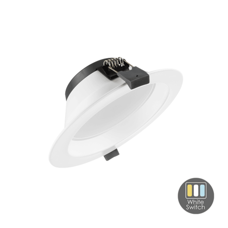 LCB LED LED Downlight 165MM - Ortho Wit - 16W 1840Lm - 830-840-865 CCT | Zaagmaat 135MM - Incl. aansluitstekker 1.5m LCB LED LED Downlight 165MM - Ortho Wit - 16W 1840Lm - 830-840-865 CCT | Zaagmaat 135MM - Incl. aansluitstekker 1.5m