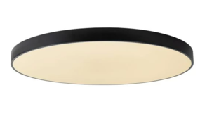 Lucide UNAR - Plafonnière - Ø 80 cm - LED 3 StepDim - 1x80W 2700K - Zwart Lucide UNAR - Plafonnière - Ø 80 cm - LED 3 StepDim - 1x80W 2700K - Zwart