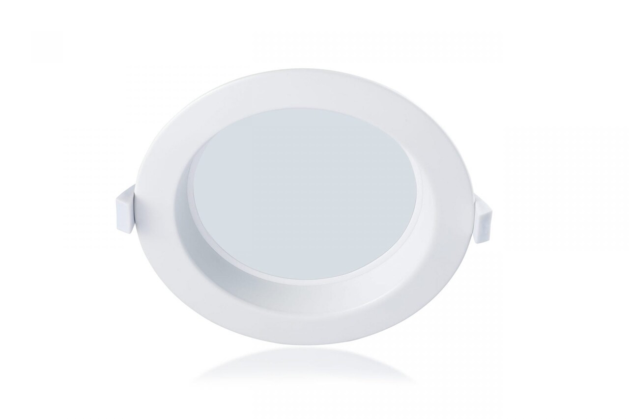LCB LED Europe  LED Downlight 113mm - Wit - 10W 890Lm - 830-840-865 CCT | Zaagmaat 92mm incl. aansluitstekker 1.5m