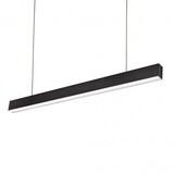 Spectrum voor de installateur LED Pendelarmatuur - Zwart Allday - 30W 3750Lm - 4000K 940 Koel Wit | 1120x74x44mm - 5 jaar garantie