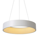 Lucide TALOWE LED - Hanglamp - Ø 60 cm - LED Dimb. - 1x39W 2700K - Wit